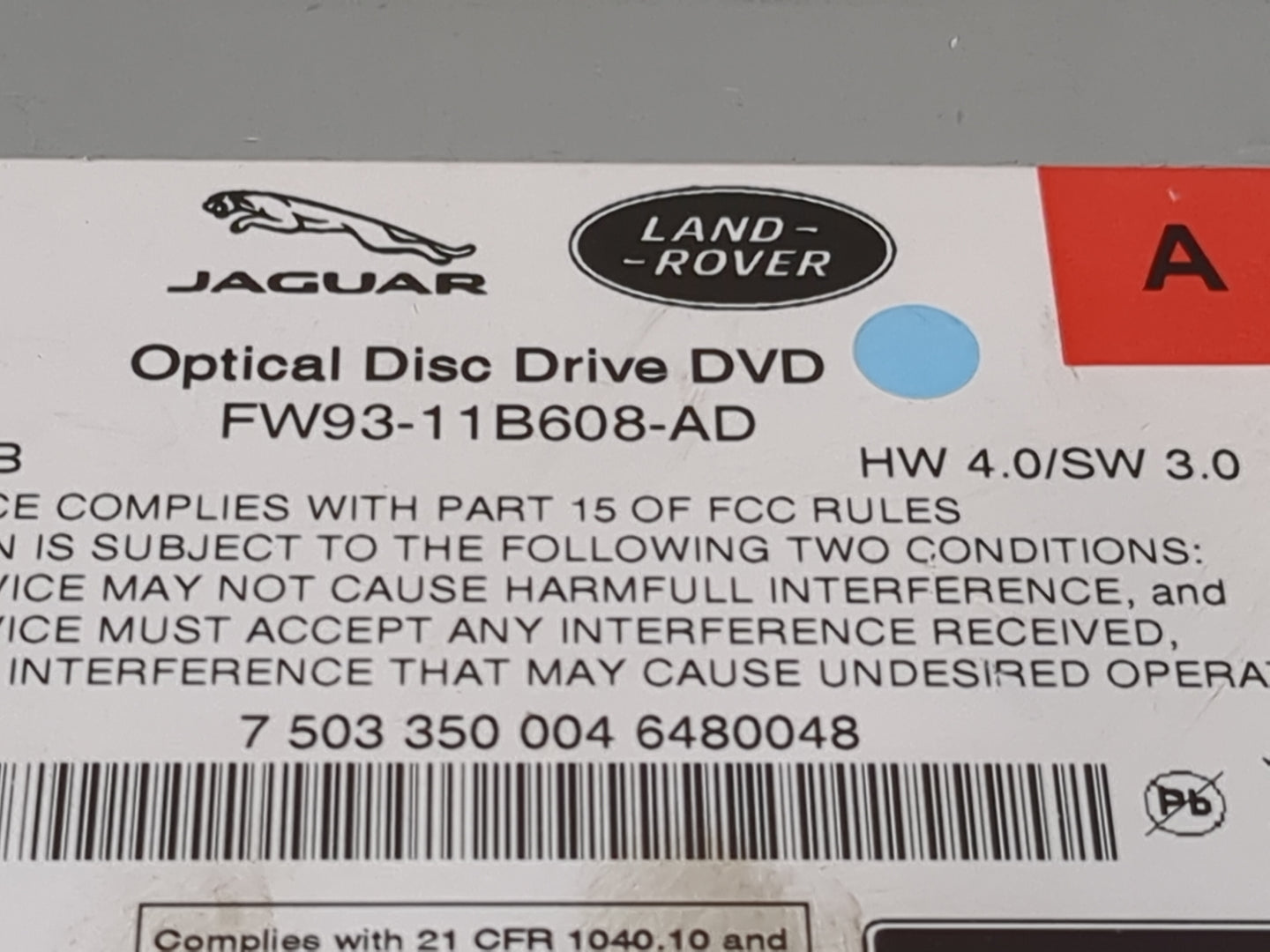 2020 F-Pace Radio AM FM Cd Player Receiver Replacement Fits Fits 2016 2017 2018 2019 OEM Used Auto Parts - Oemusedautoparts1