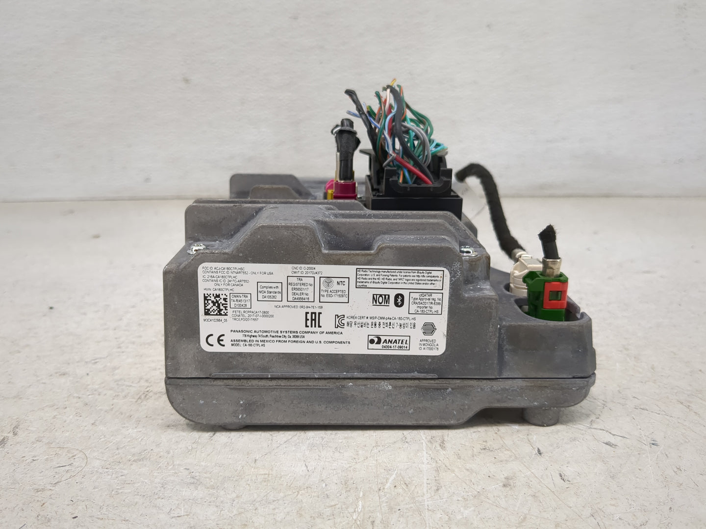 2020 Grand Cherokee Radio AM FM Cd Player Receiver Replacement Fits OEM Used Auto Parts - Oemusedautoparts1.com