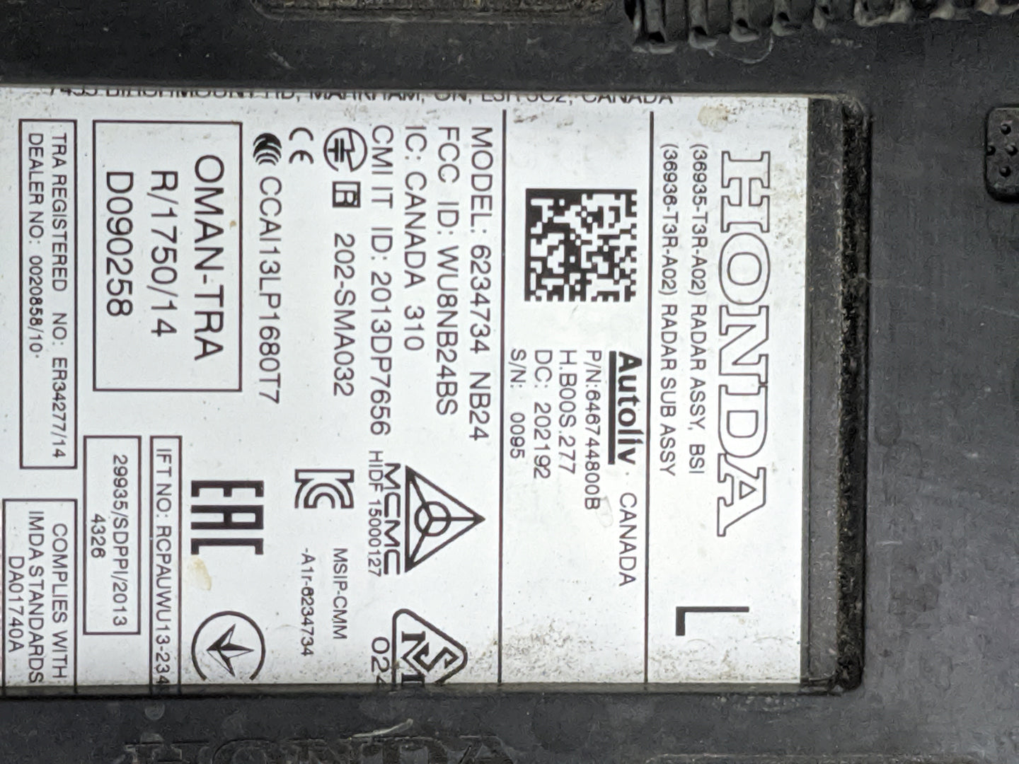 2020 Acura Ilx 5031475 - Oemusedautoparts1.com
