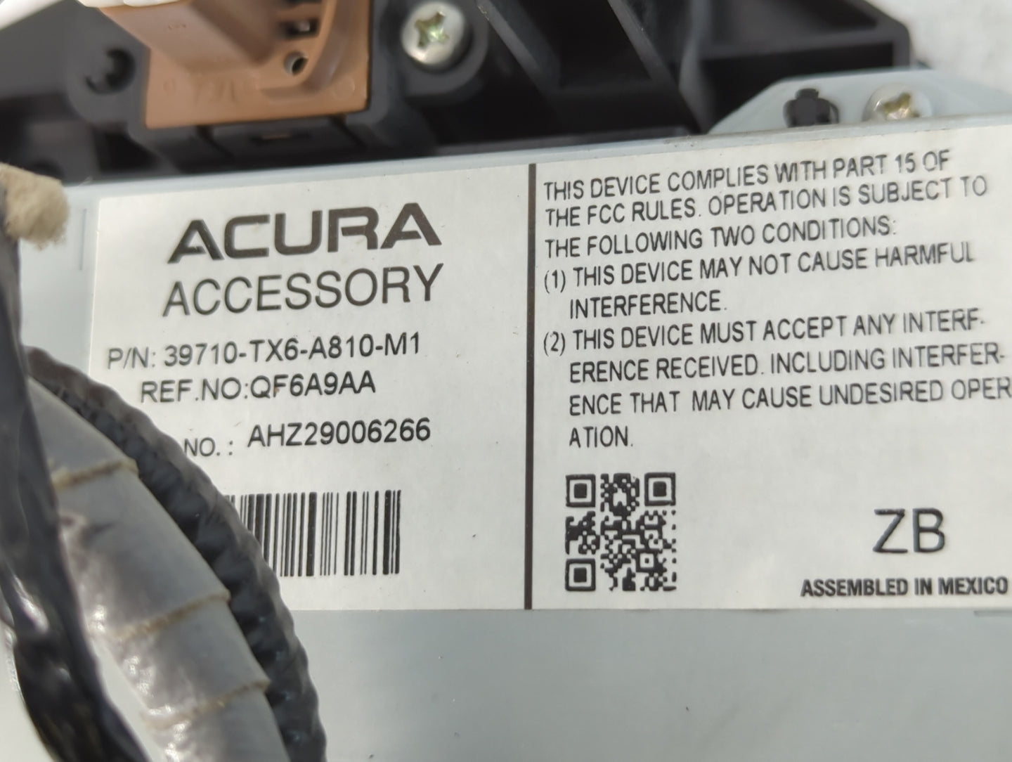 2019-2022 Acura Ilx Information Display Screen - Oemusedautoparts1.com