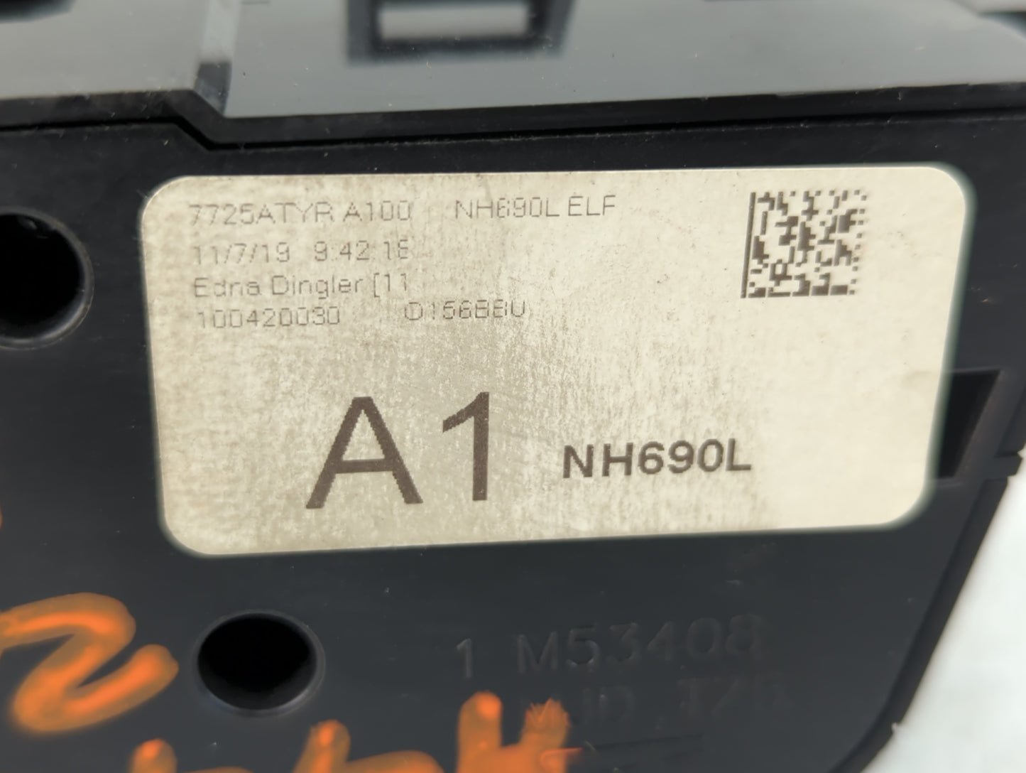 2014-2020 Acura Mdx Climate Control Module Temperature AC/Heater Replacement P/N:1M53408 7725ATYRA100 Fits OEM Used Auto Par