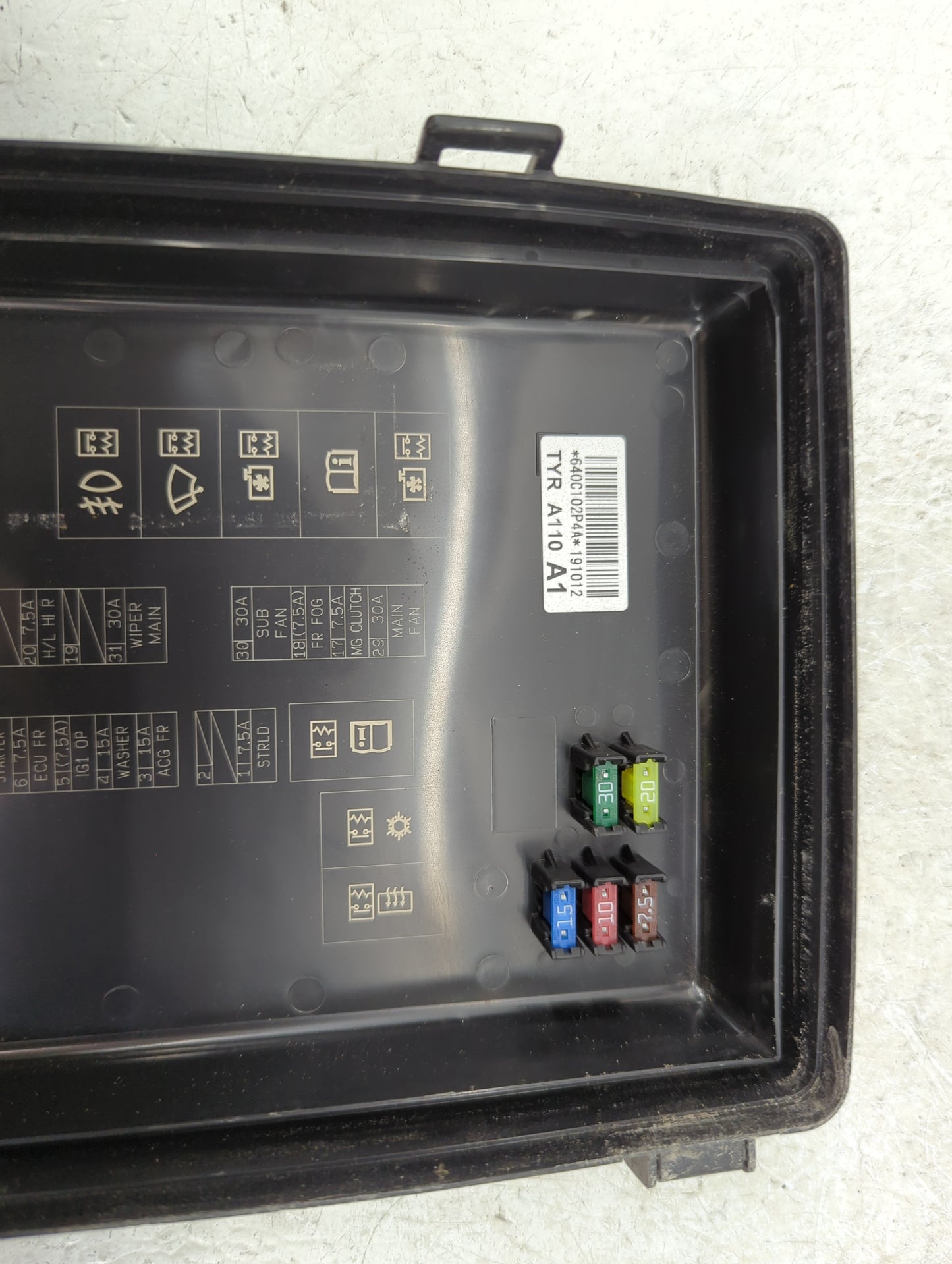 2019-2020 Acura Mdx Fusebox Fuse Box Panel Relay Module Fits Fits 2019 2020 OEM Used Auto Parts - Oemusedautoparts1.com
