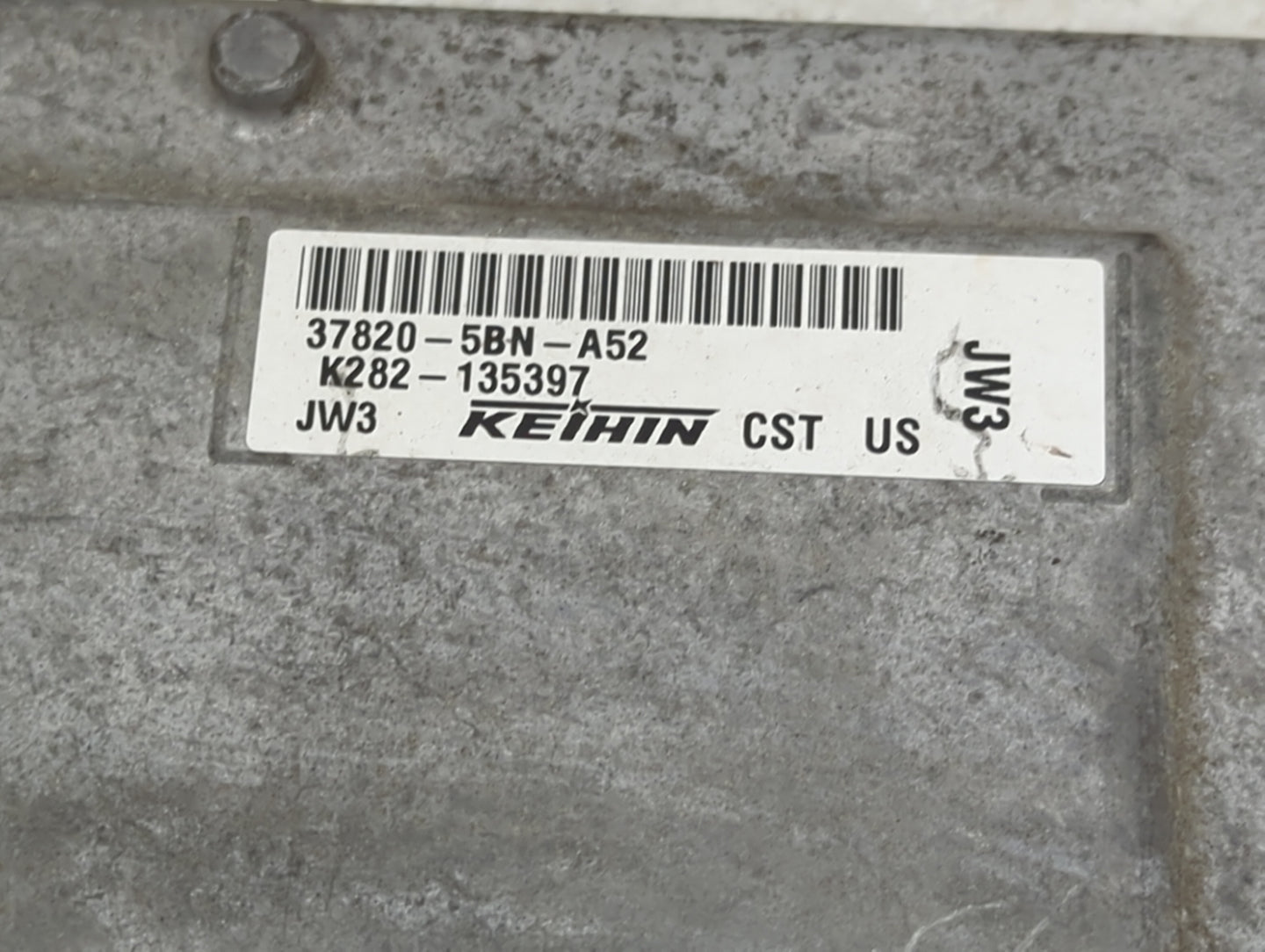 2020 Acura Mdx PCM Engine Control Computer ECU ECM PCU OEM P/N:37820-5BN-A52 K282-135397 Fits OEM Used Auto Parts - Oemuseda