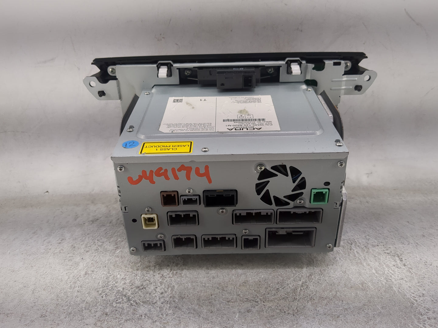 2018-2020 Acura Mdx Radio AM FM Cd Player Receiver Replacement P/N:39540-TZ5-B520-M1 MF837AO Fits Fits 2018 2019 2020 OEM Us