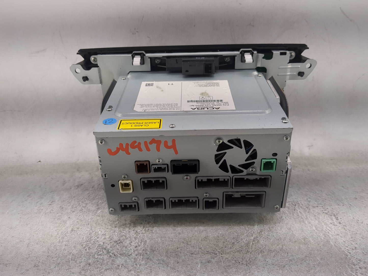 2018-2020 Acura Mdx Radio AM FM Cd Player Receiver Replacement P/N:39540-TZ5-B520-M1 MF837AO Fits Fits 2018 2019 2020 OEM Us