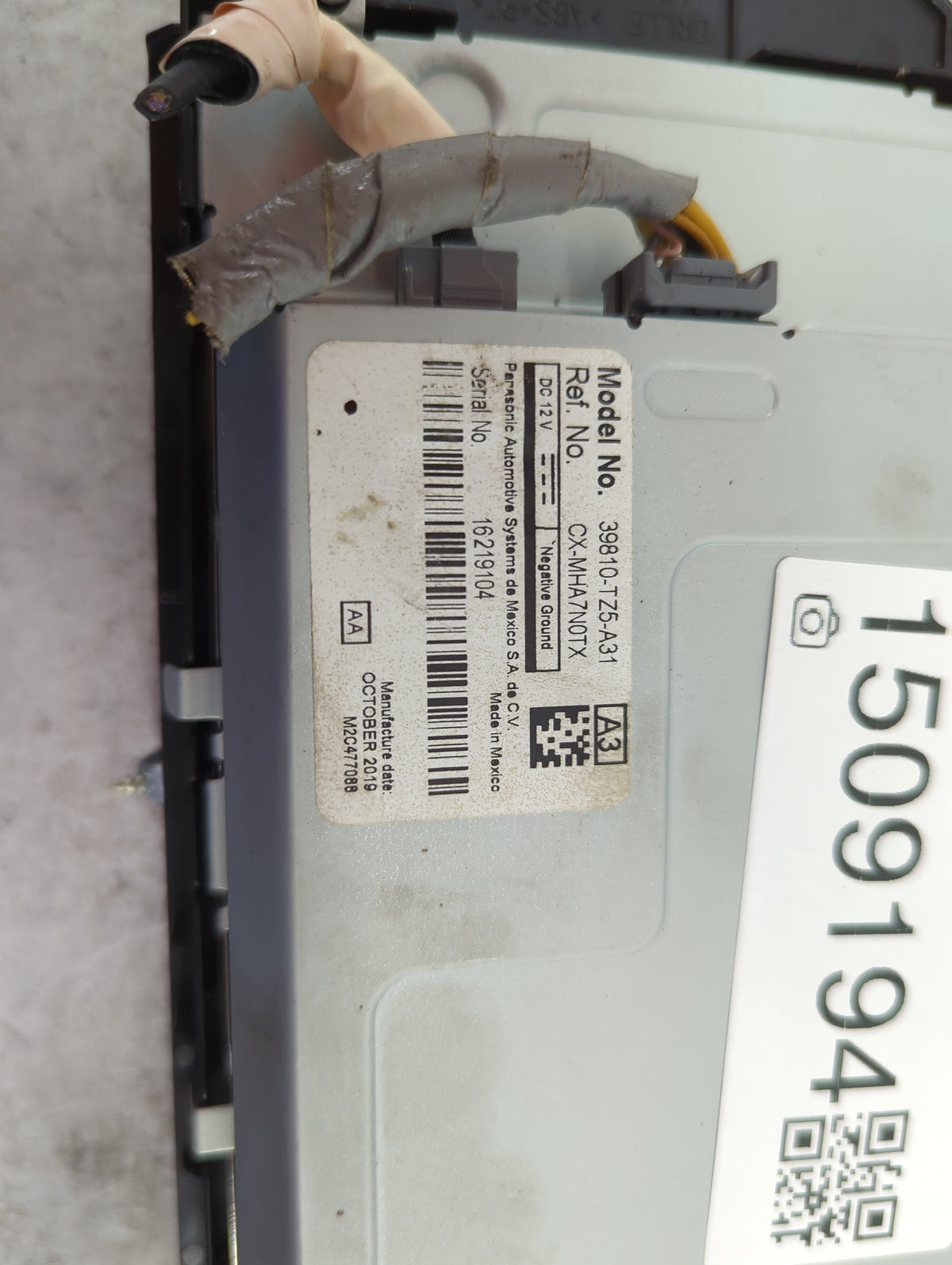 2020-2020 Acura Mdx Information Radio Display Screen 1509194 - Oemusedautoparts1.com