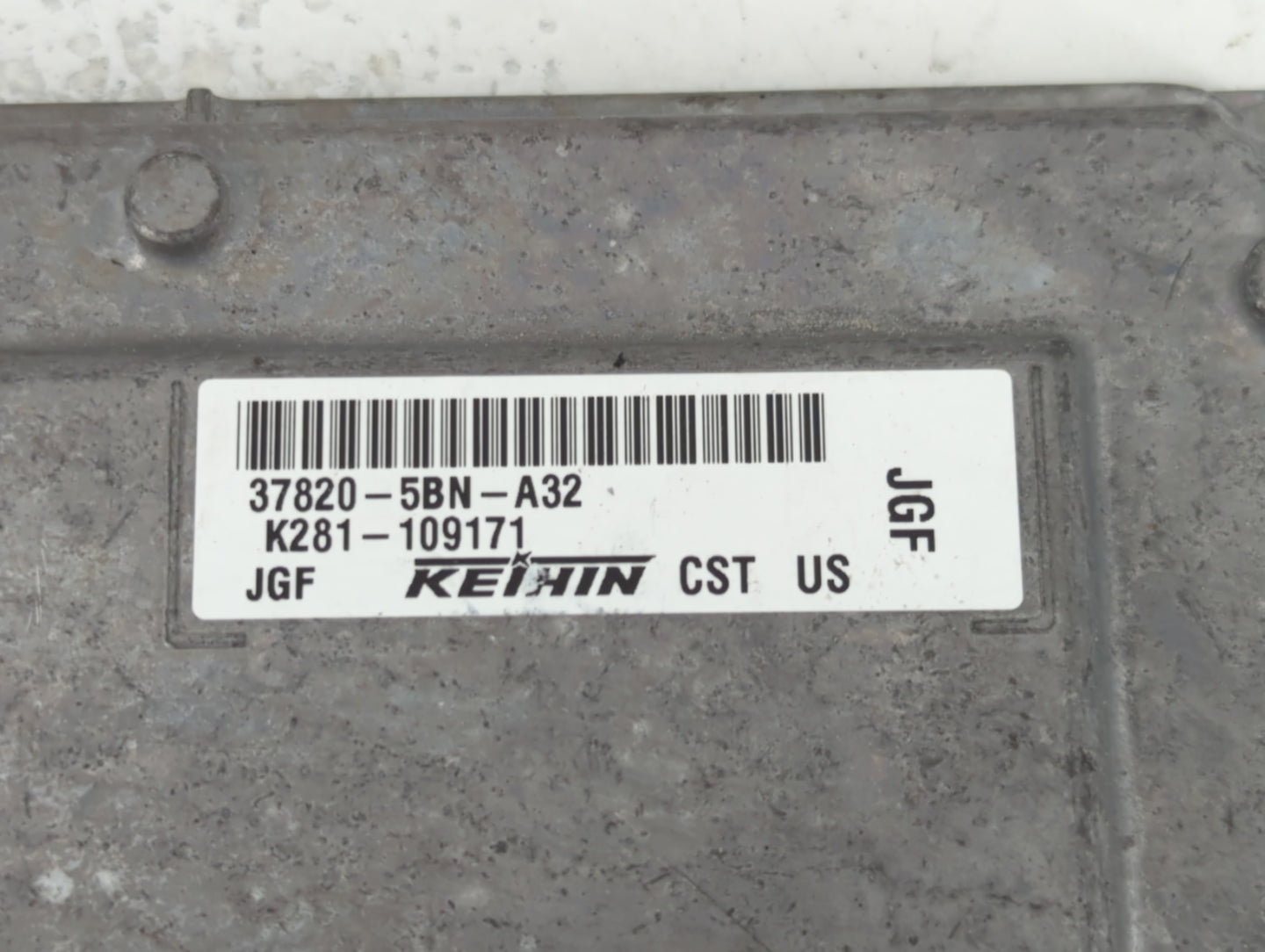 2020 Acura Mdx PCM Engine Control Computer ECU ECM PCU OEM P/N:K281-109171 37820-5BN-A32 Fits OEM Used Auto Parts - Oemuseda