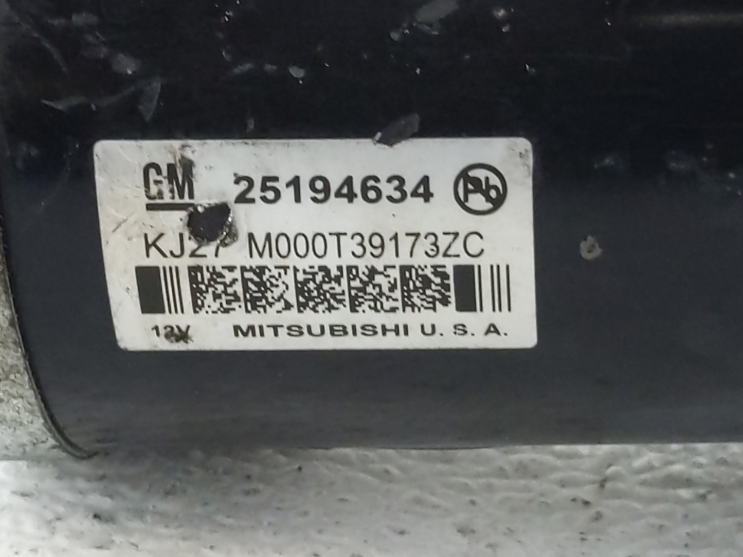 2019-2022 Acura Rdx Car Starter Motor Solenoid OEM P/N:25194634 Fits Fits 2019 2020 2021 2022 OEM Used Auto Parts - Oemuseda