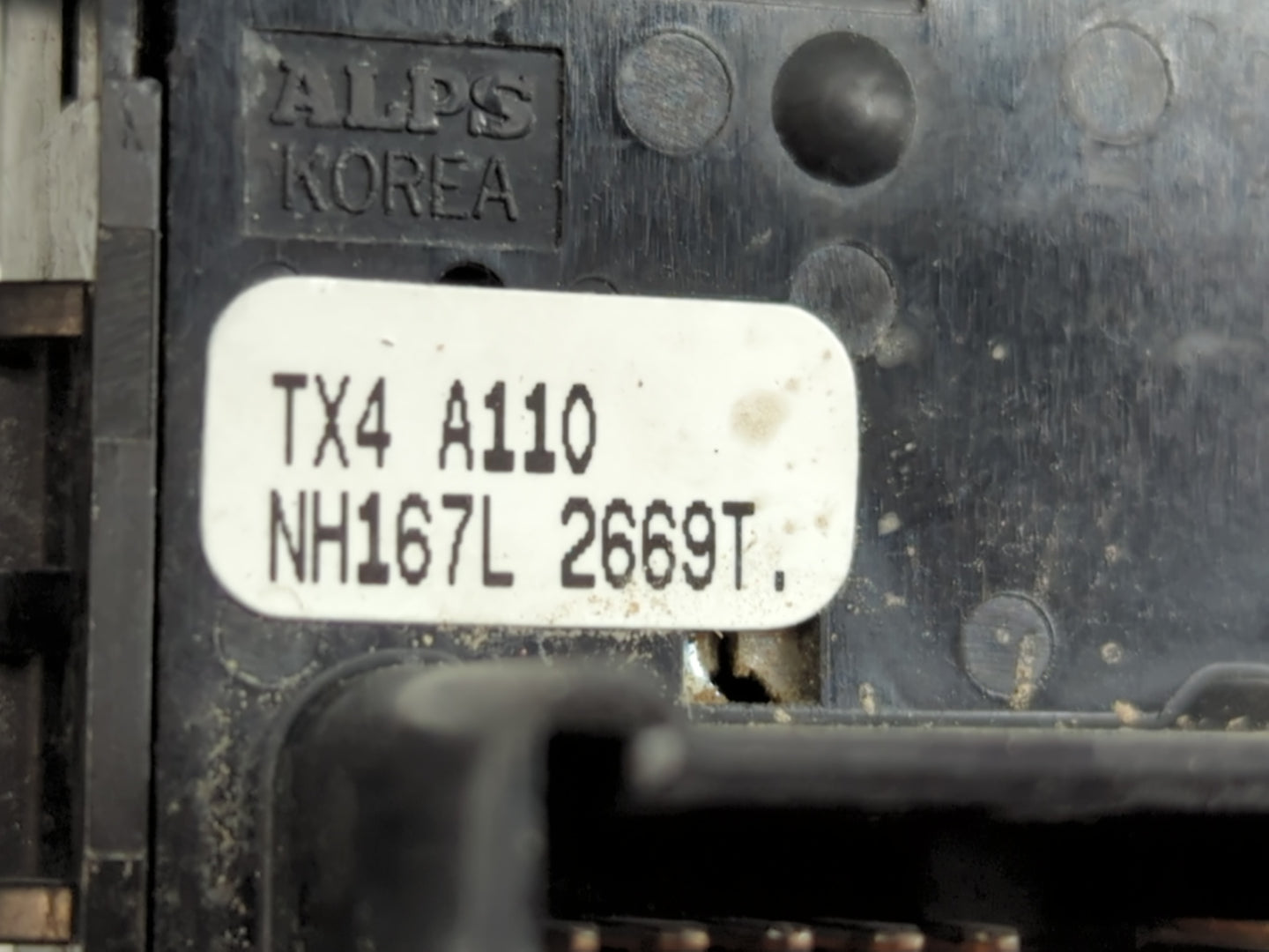 2019-2022 Acura Rdx Master Power Window Switch Replacement Driver Side Left P/N:NH167L 2669T Fits Fits 2019 2020 2021 2022 O