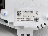 2020 Acura Rdx Instrument Cluster Speedometer Gauges P/N:01162078-000055 78100-TJC-AF11-M1 Fits OEM Used Auto Parts - Oemuse