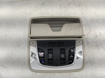 2019-2022 Acura Rdx Overhead Console W/rear Climate Control Tan