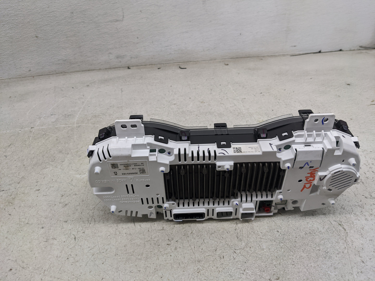 2020 Acura Rdx Instrument Cluster Speedometer Gauges P/N:78100-TJB-AD11-M1 AD0925193, HR-0472 Miles: Fits OEM Used Auto Part