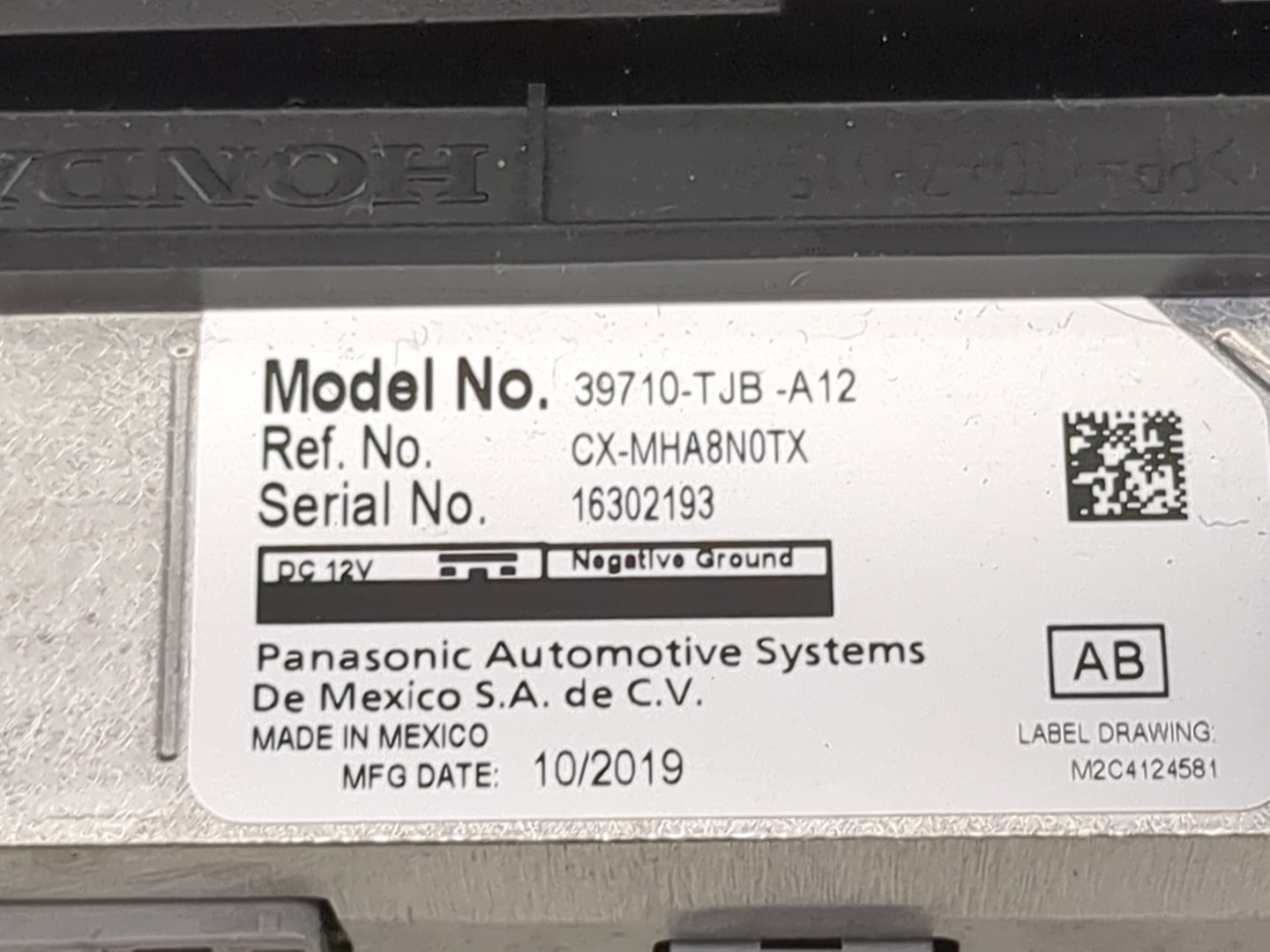 2020 Acura Rdx Information Display Screen 1483750 - Oemusedautoparts1.com
