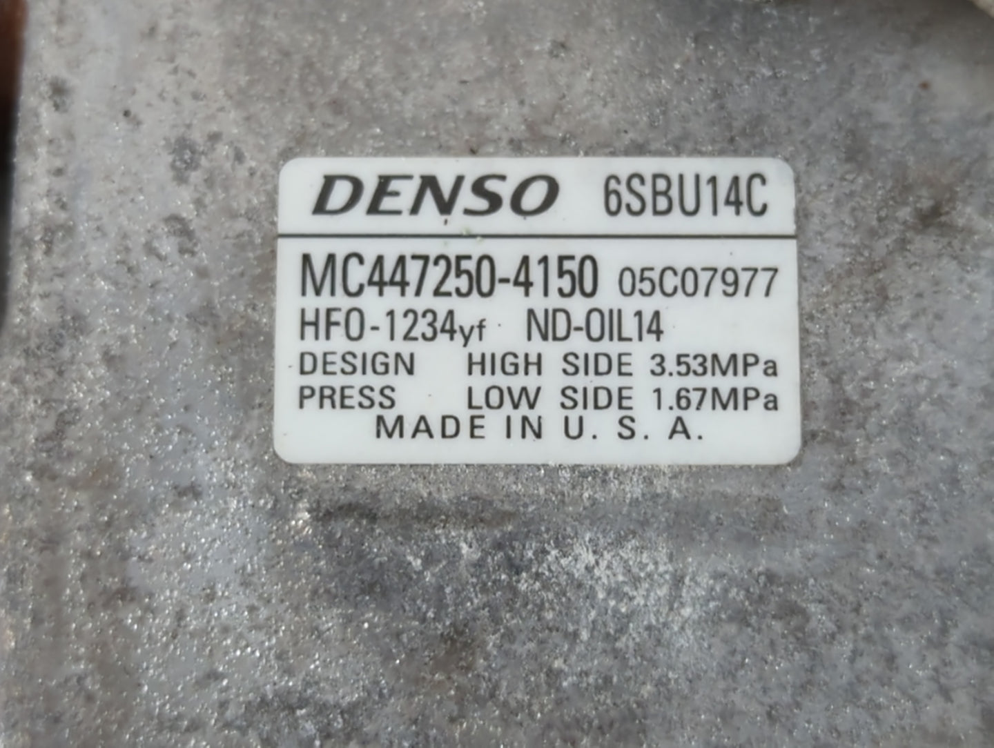 2019-2022 Acura Rdx Air Conditioning A/c Ac Compressor Oem - Oemusedautoparts1.com