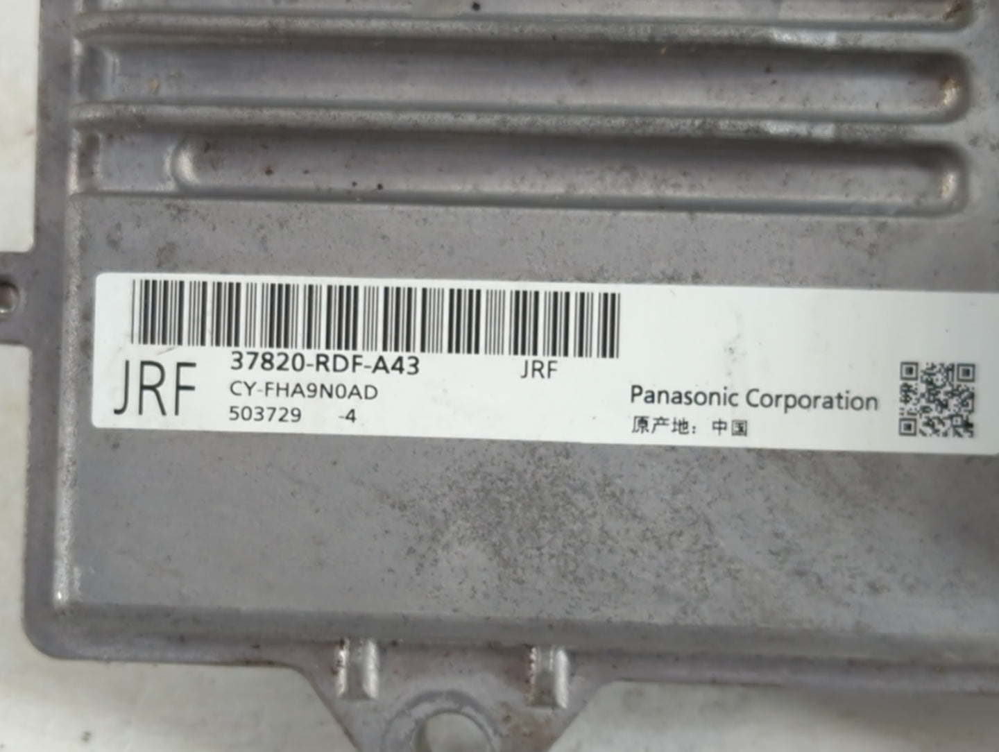 2019-2020 Acura Tlx PCM Engine Control Computer ECU ECM PCU OEM P/N:37820-RDF-A43 Fits Fits 2019 2020 OEM Used Auto Parts - 