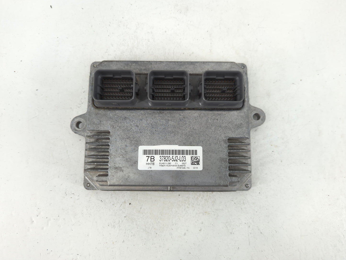 2020 Acura Tlx PCM Engine Control Computer ECU ECM PCU OEM P/N:37820-5J2-L03 Fits OEM Used Auto Parts - Oemusedautoparts1.co