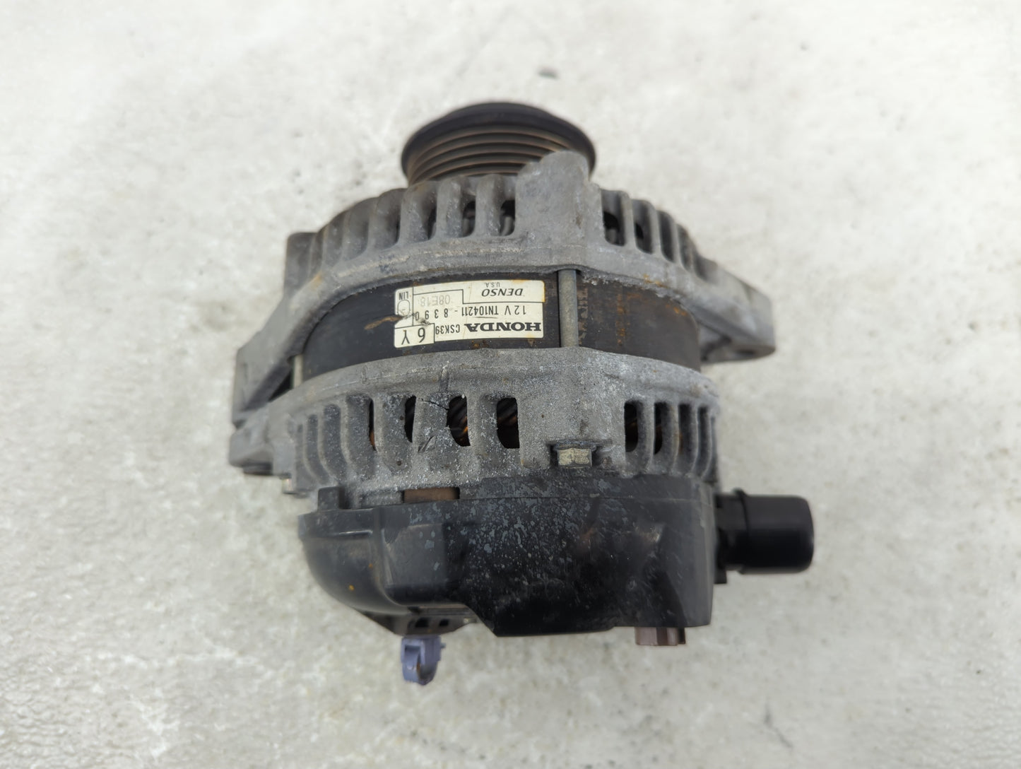 2015-2020 Acura Tlx Alternator Replacement Generator Charging Assembly Engine OEM P/N:TN104211-8390 Fits OEM Used Auto Parts