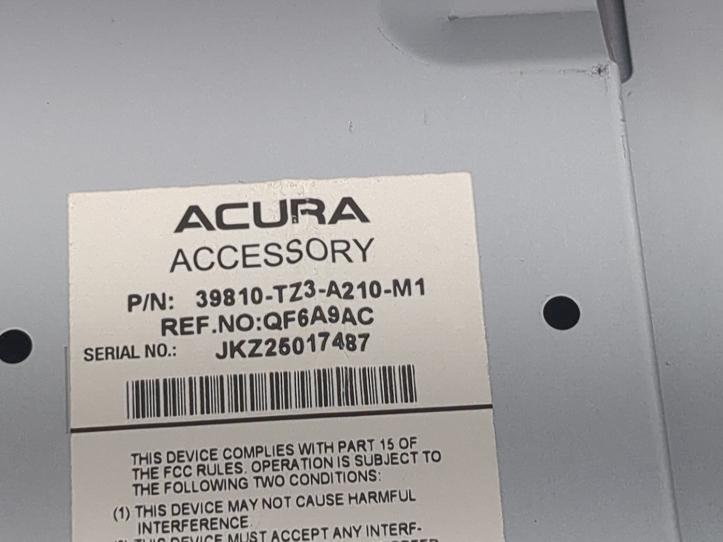 2019-2020 Acura Tlx Information Display Screen 1471261 - Oemusedautoparts1.com