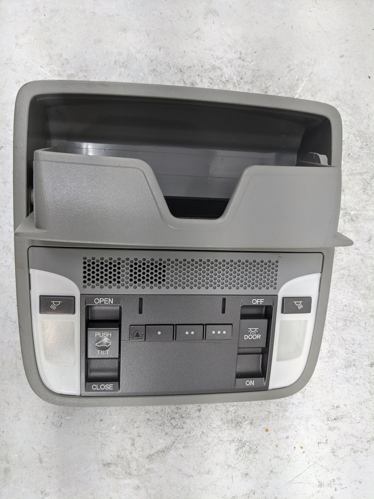 2015-2020 Acura Tlx Overhead Console W/rear Climate Control Gray - Oemusedautoparts1.com