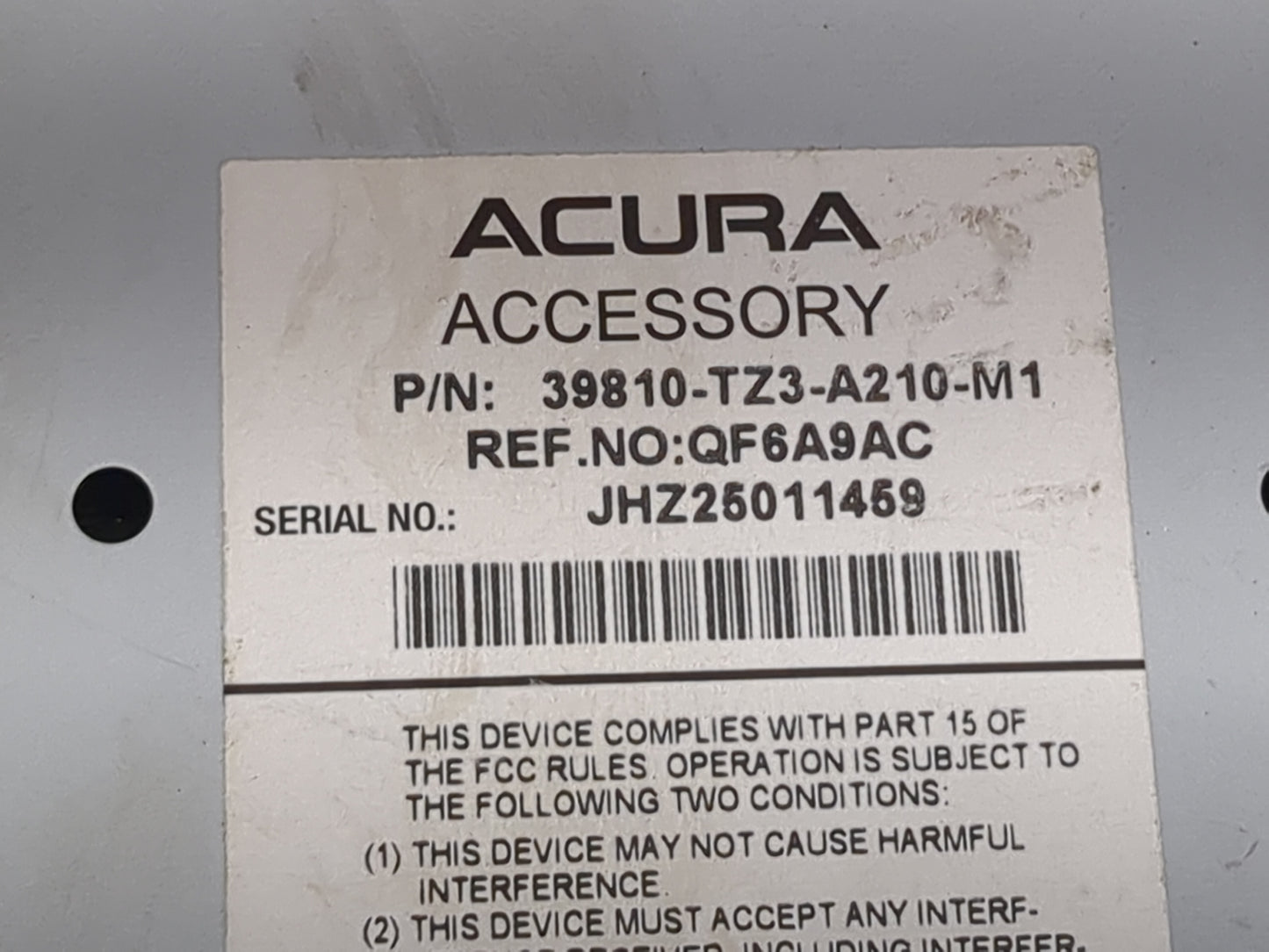 2019-2020 Acura Tlx Information Display Screen 1483841 - Oemusedautoparts1.com