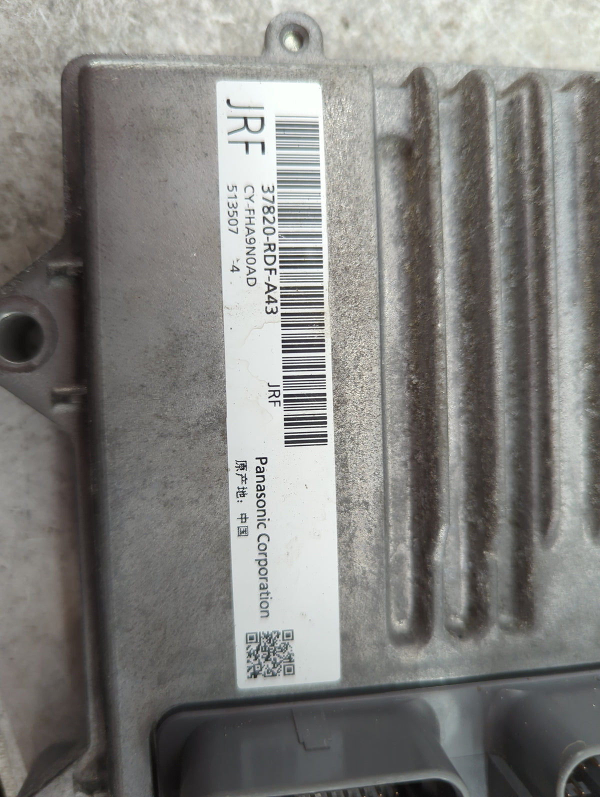 2019-2020 Acura Tlx PCM Engine Control Computer ECU ECM PCU OEM P/N:37820-RDF-A43 CY-FHA9N0AD Fits Fits 2019 2020 OEM Used A