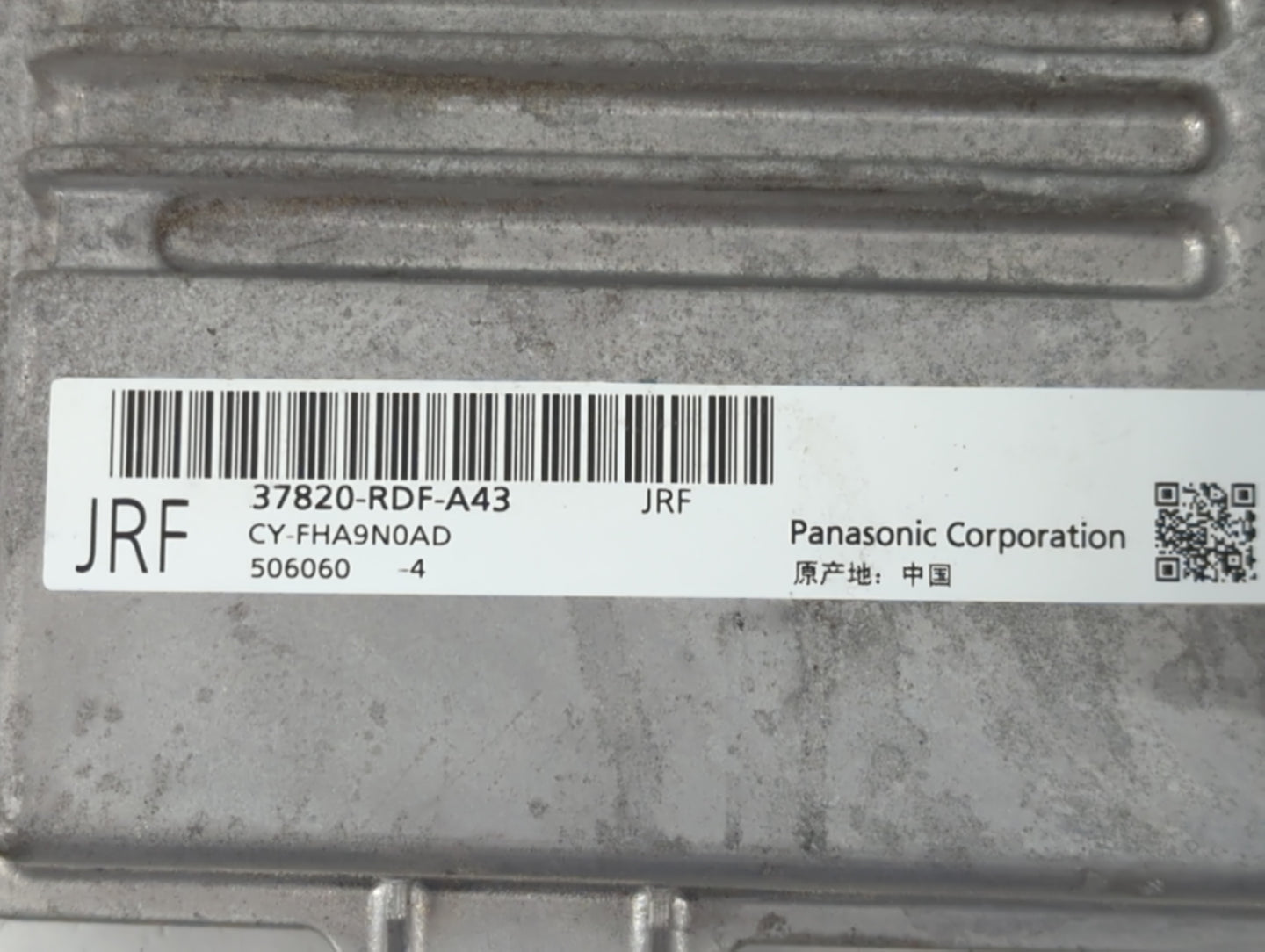 2019-2020 Acura Tlx PCM Engine Control Computer ECU ECM PCU OEM P/N:37820-RDF-A43 Fits Fits 2019 2020 OEM Used Auto Parts - 