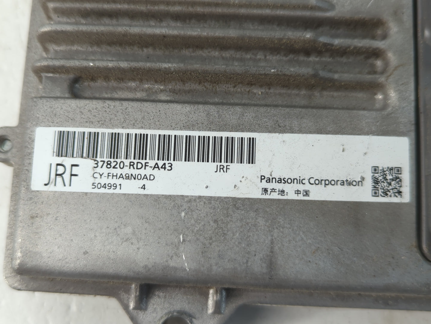 2019-2020 Acura Tlx PCM Engine Control Computer ECU ECM PCU OEM P/N:37820-RDF-A43 Fits Fits 2019 2020 OEM Used Auto Parts - 
