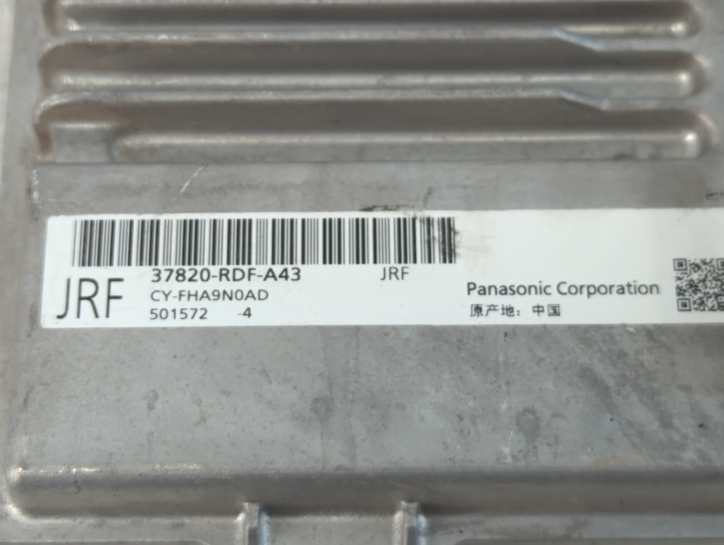 2019-2020 Acura Tlx PCM Engine Control Computer ECU ECM PCU OEM P/N:37820-RDF-A43 Fits Fits 2019 2020 OEM Used Auto Parts - 