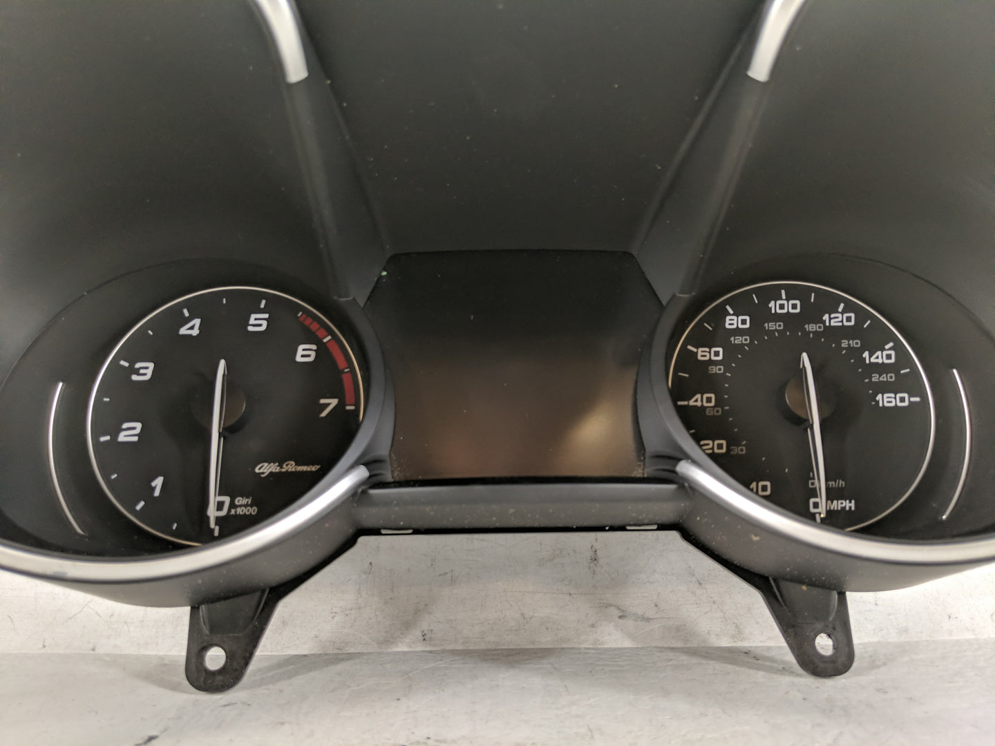 2020 Alfa Romeo Giulia Instrument Cluster Speedometer Gauges P/N:A3C0218470300 Fits OEM Used Auto Parts - Oemusedautoparts1.