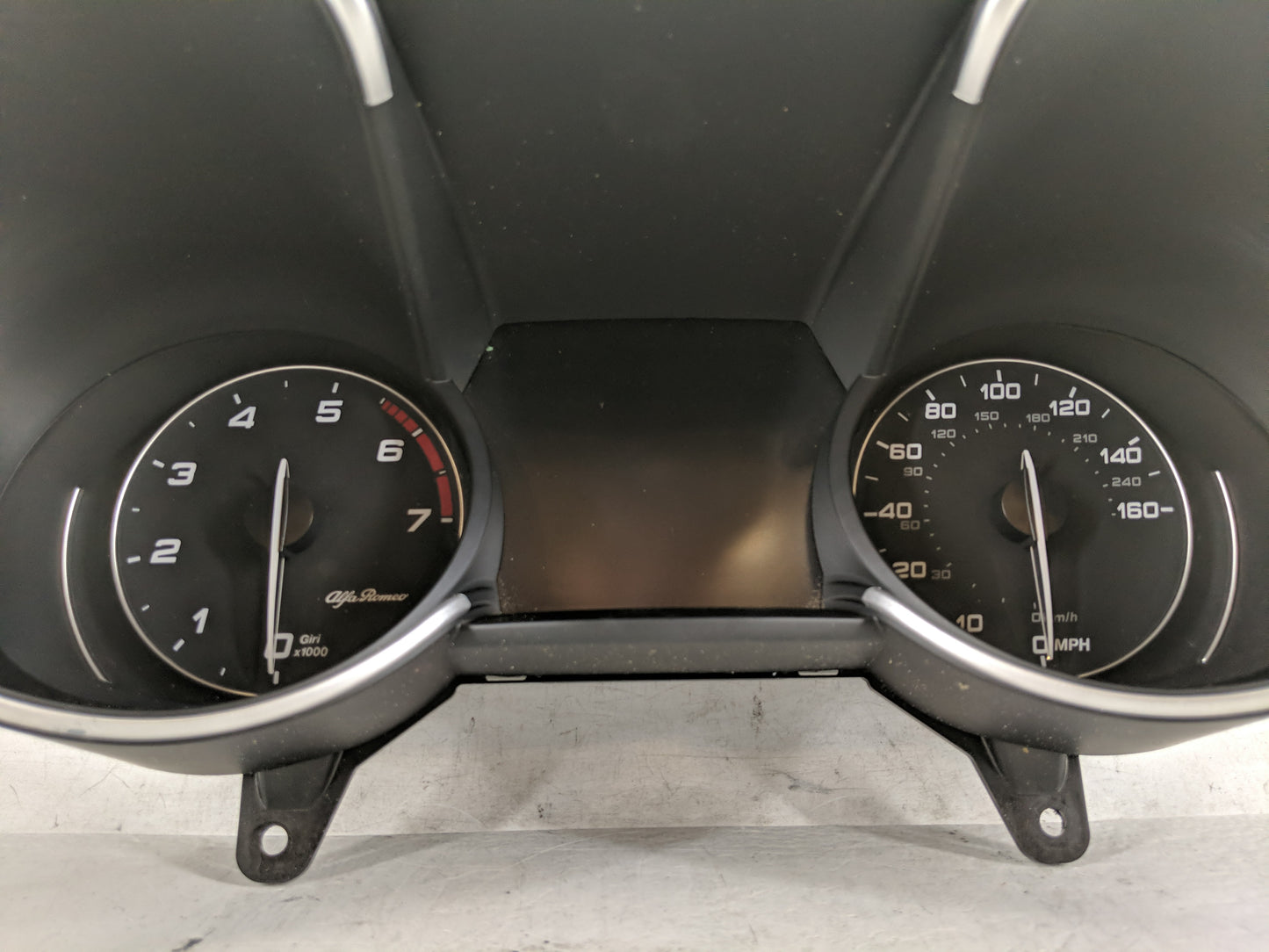 2020 Alfa Romeo Giulia Instrument Cluster Speedometer Gauges P/N:A3C0218470300 Fits OEM Used Auto Parts - Oemusedautoparts1.