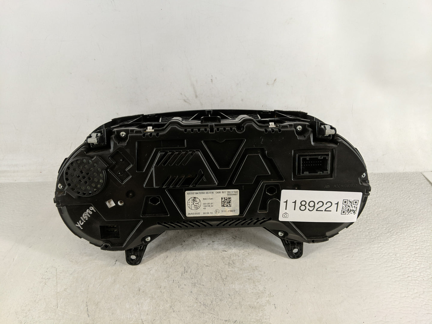 2020 Alfa Romeo Giulia Instrument Cluster Speedometer Gauges P/N:A3C0218470300 Fits OEM Used Auto Parts - Oemusedautoparts1.