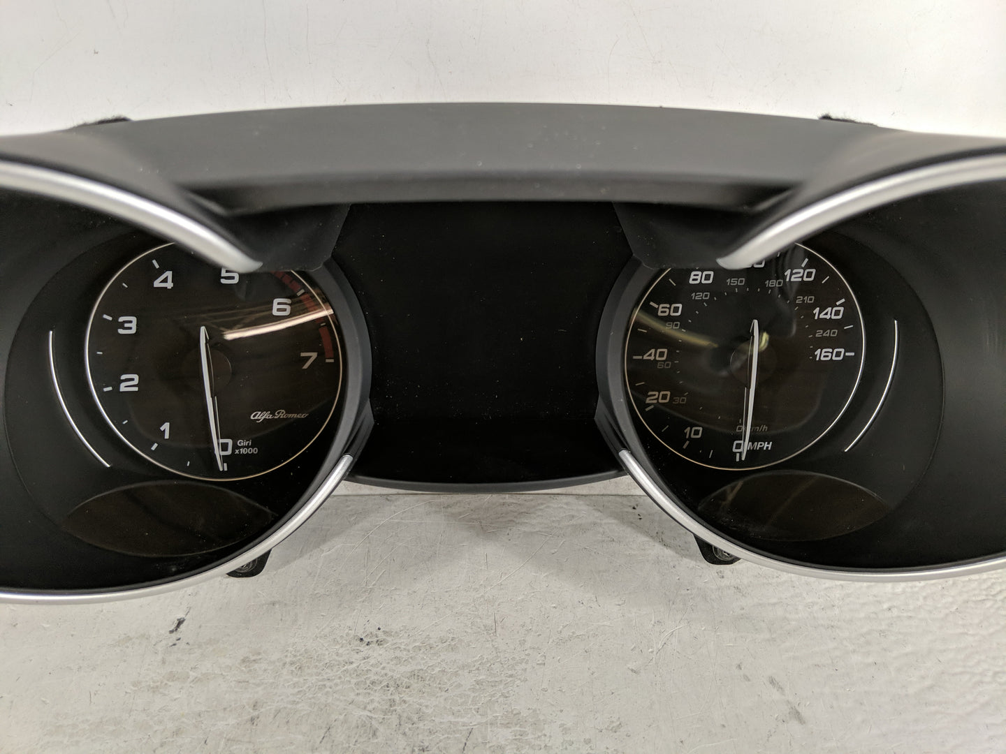 2020 Alfa Romeo Giulia Instrument Cluster Speedometer Gauges P/N:A3C0218470300 Fits OEM Used Auto Parts - Oemusedautoparts1.
