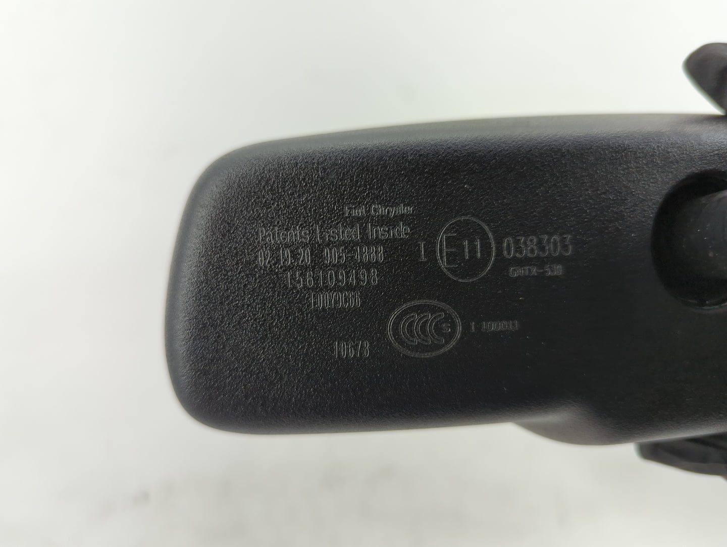 2020 Alfa Romeo Giulia Interior Rear View Mirror Replacement OEM P/N:E11038303 156109498 Fits OEM Used Auto Parts - Oemuseda