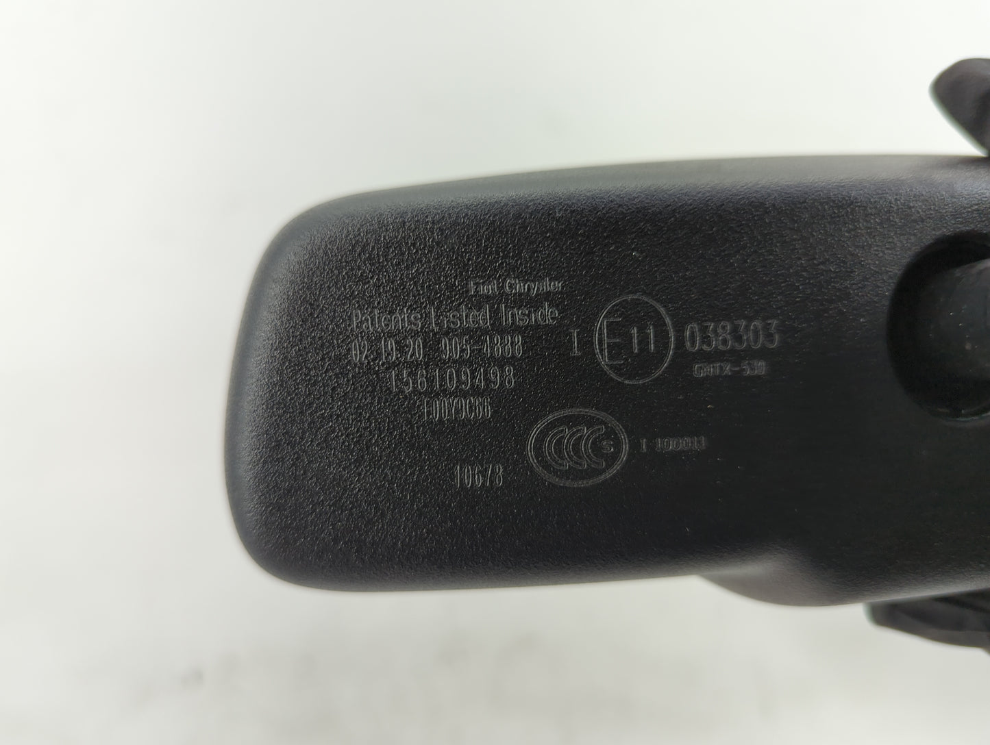 2020 Alfa Romeo Giulia Interior Rear View Mirror Replacement OEM P/N:E11038303 156109498 Fits OEM Used Auto Parts - Oemuseda