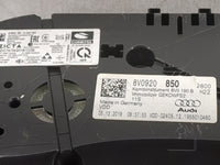 2020 Audi A3 Instrument Cluster Speedometer Gauges P/N:8V0920850 8V0920850H22 Miles:57K Fits OEM Used Auto Parts - Oemusedau