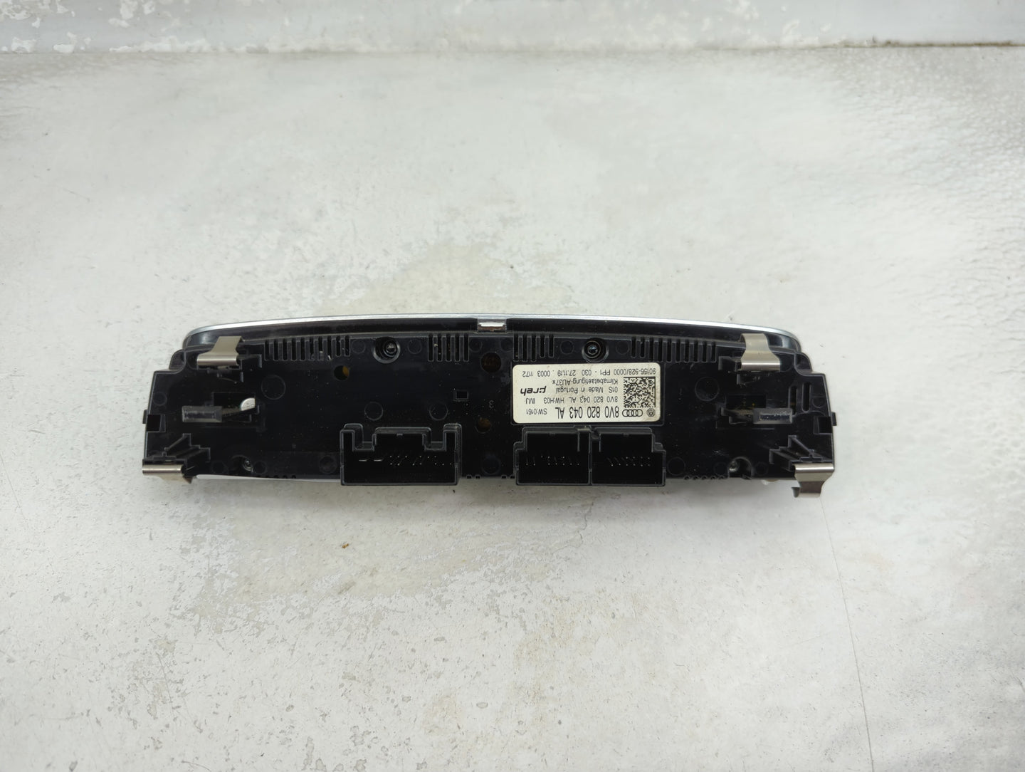 2020 Audi A3 Climate Control Module Temperature AC/Heater Replacement P/N:8V0820043AL Fits OEM Used Auto Parts - Oemusedauto