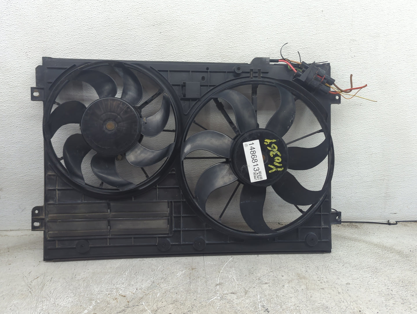 2020 Audi A3 Electric Radiator Cooling Fan Motor Assembly Fits OEM Used Auto Parts - Oemusedautoparts1.com