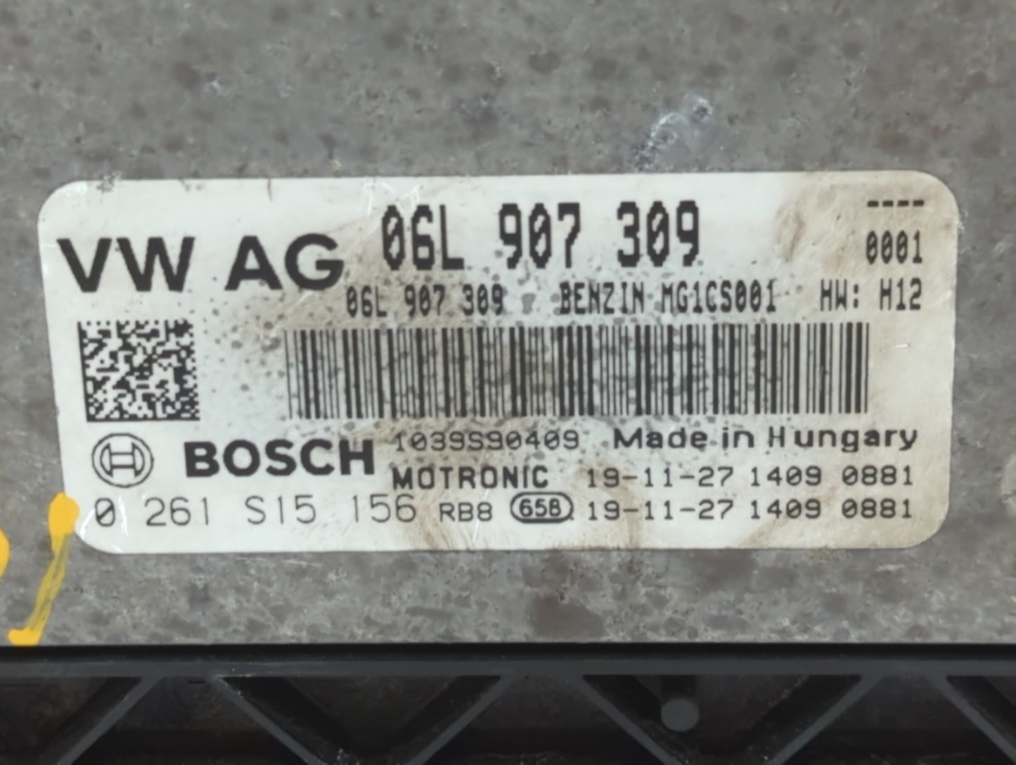 2020-2021 Audi A4 PCM Engine Control Computer ECU ECM PCU OEM P/N:06L 907 309 Fits Fits 2020 2021 OEM Used Auto Parts - Oemu