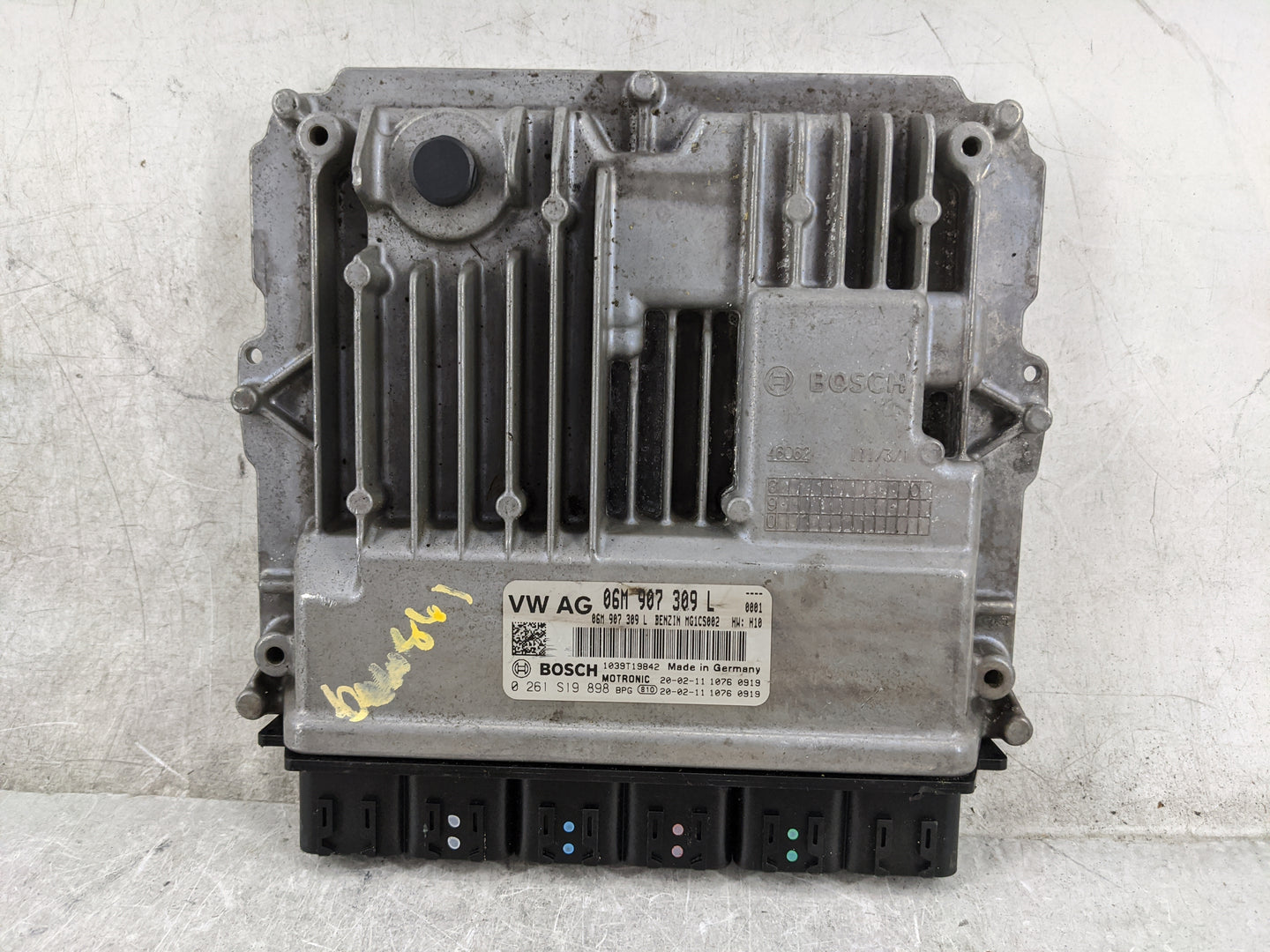 2019-2020 Audi Sq5 PCM Engine Control Computer ECU ECM PCU OEM P/N:06M907309L 0261S19898, 1039T19842 Fits Fits 2019 2020 OEM