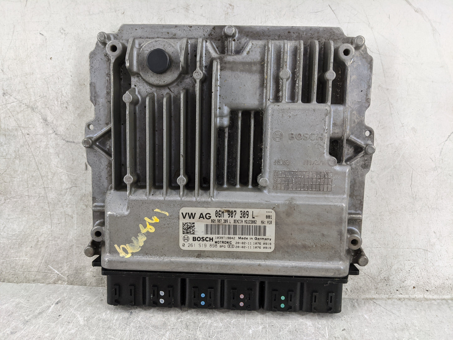 2019-2020 Audi Sq5 PCM Engine Control Computer ECU ECM PCU OEM P/N:06M907309L 0261S19898, 1039T19842 Fits Fits 2019 2020 OEM