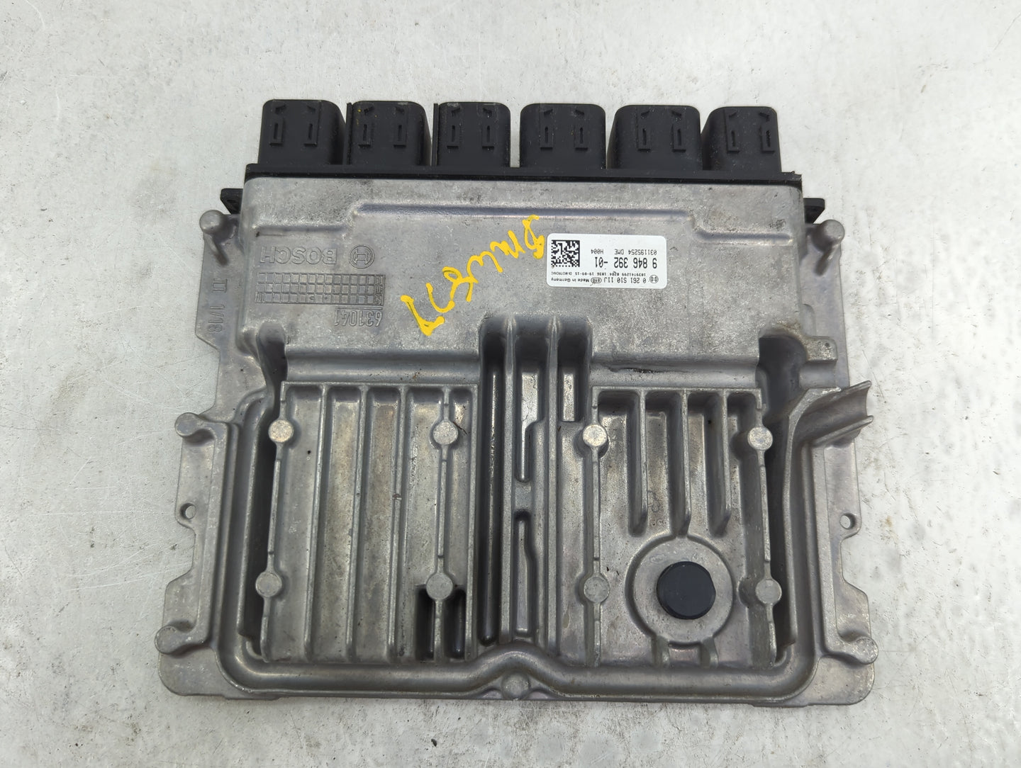 2019-2021 Bmw 330i PCM Engine Control Computer ECU ECM PCU OEM P/N:0261S1011J 9846392-01, 031195254 Fits Fits 2019 2020 2021