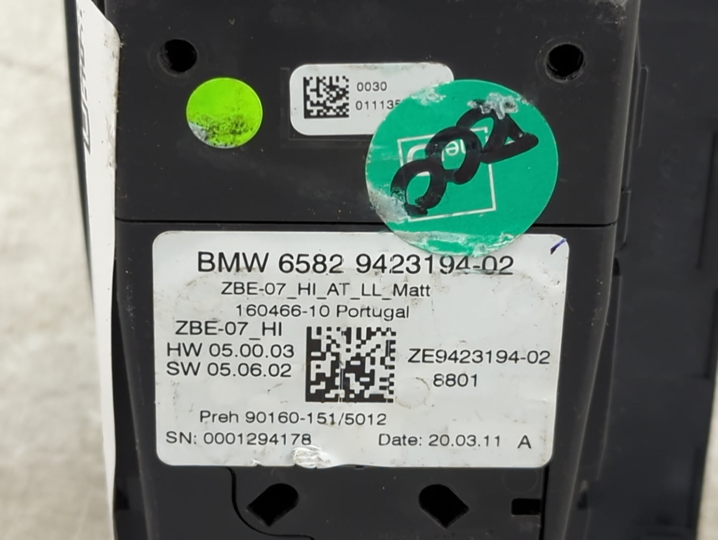 2020 Bmw 330i Information-gps-tv Control Module - Oemusedautoparts1.com