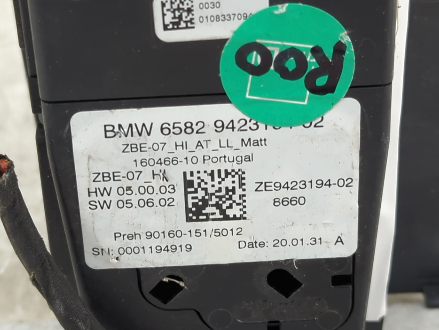 2020 Bmw 330i Information-gps-tv Control Module - Oemusedautoparts1.com