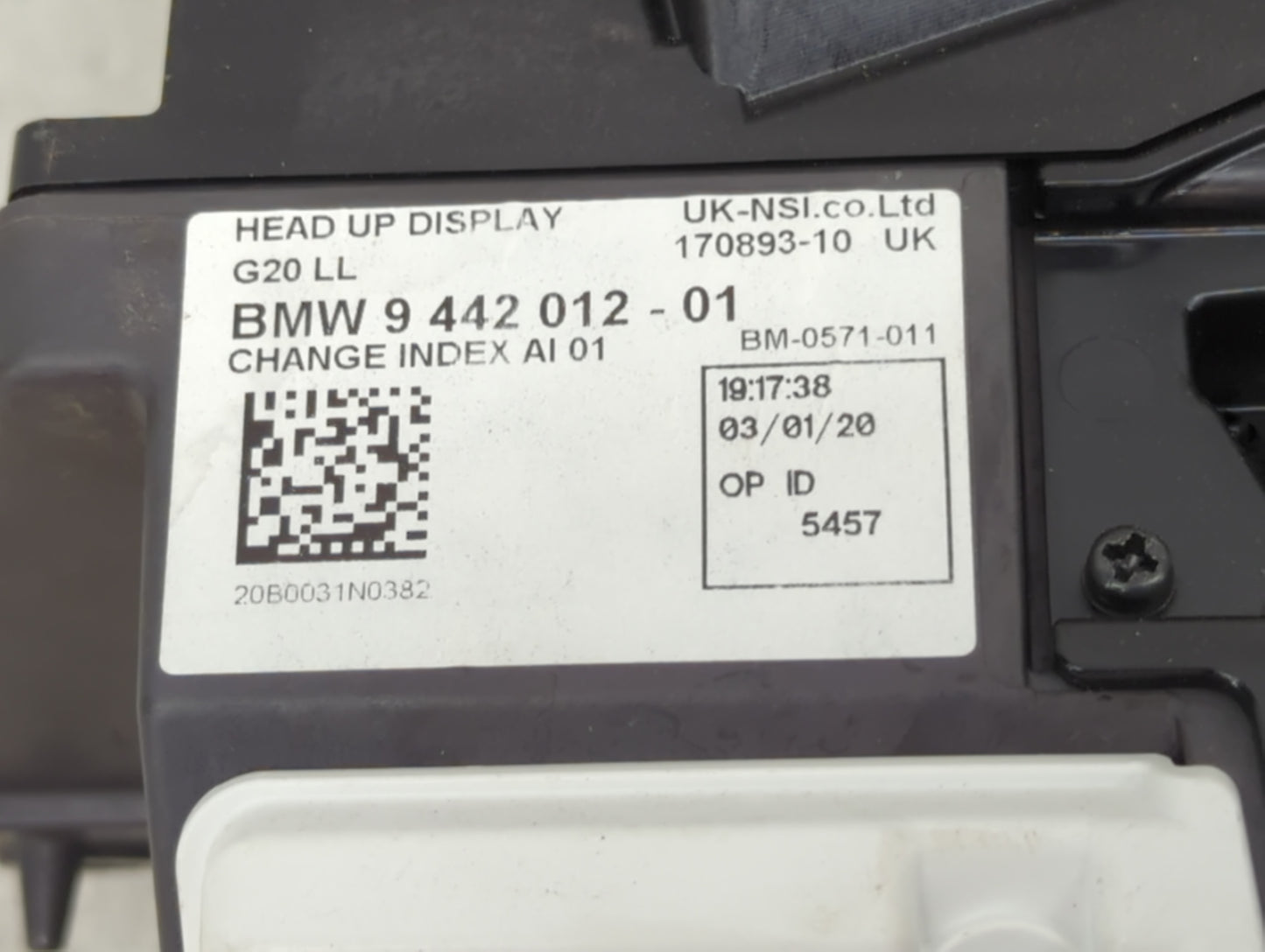2021-2021 Bmw 330i Information Display Screen - Oemusedautoparts1.com