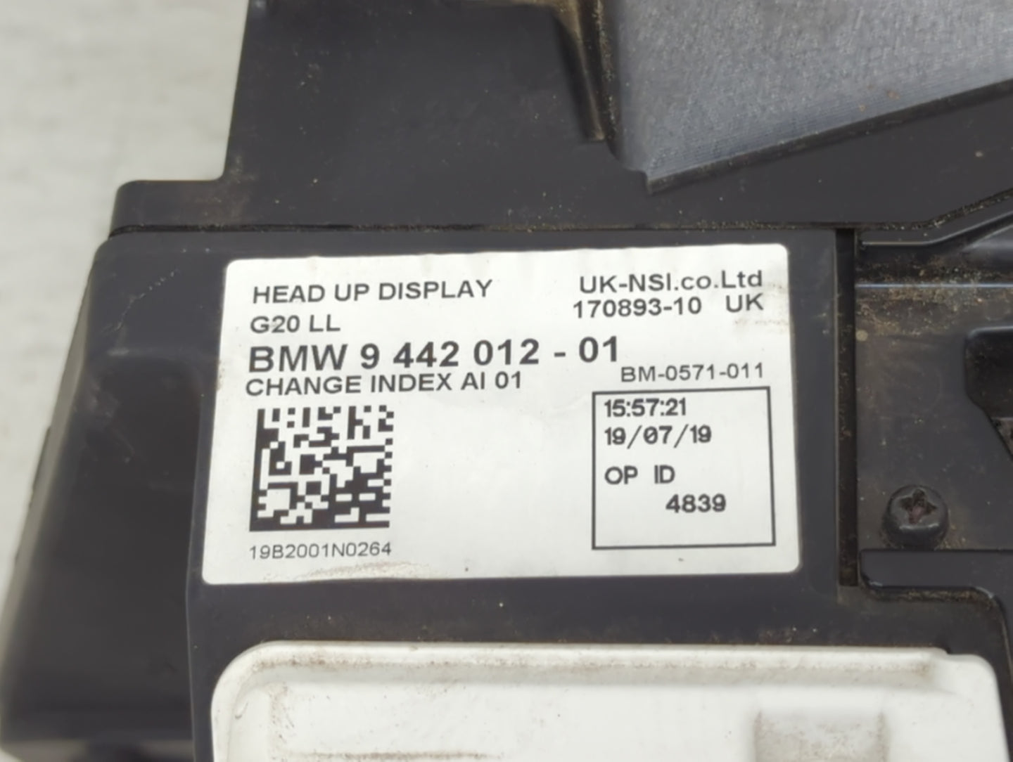 2019-2021 Bmw 330i Information Display Screen - Oemusedautoparts1.com