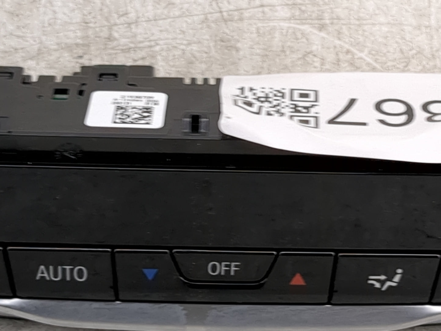 2020 Bmw 330i Climate Control Module Temperature AC/Heater Replacement P/N:9493012-03 5HB013512-08, 21938709 Fits OEM Used A