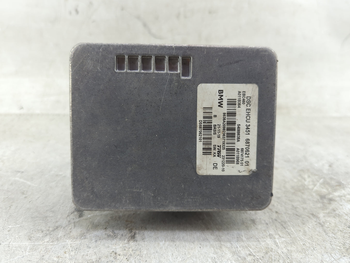2018-2020 Bmw 530 ABS Pump Control Module Replacement P/N:3451 6870621 01 EBC460, 6874175 01 Fits Fits 2017 2018 2019 2020 2