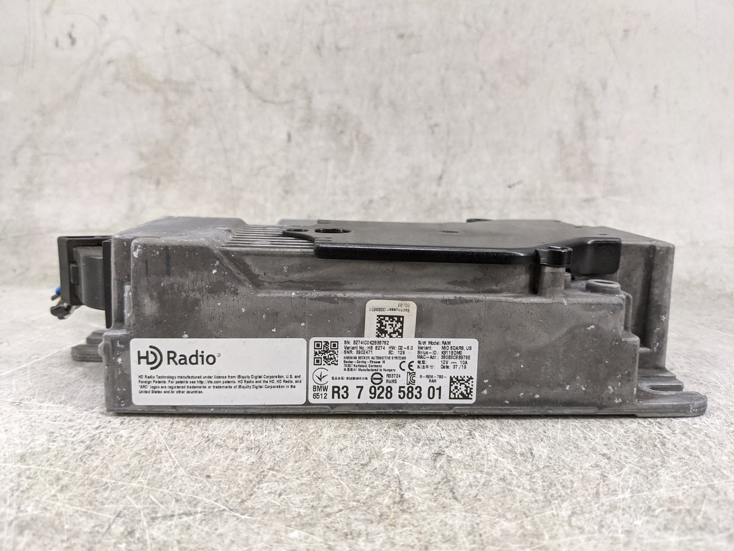Bmw 530 Radio Speaker Amplifier 1477277 - Oemusedautoparts1.com