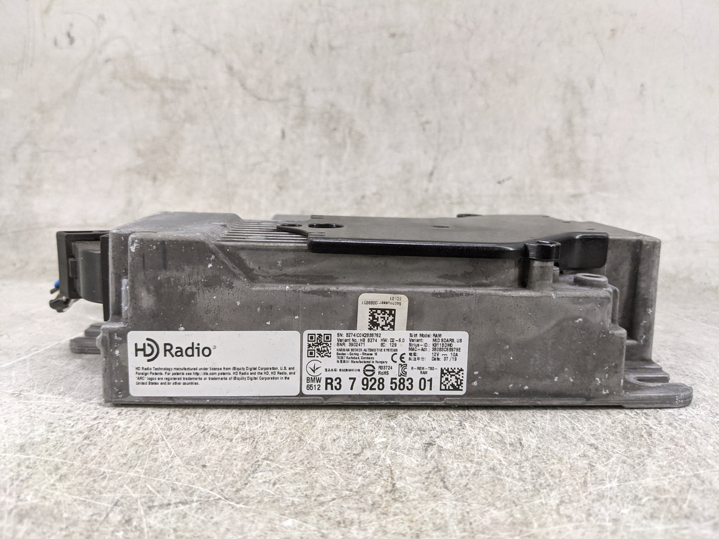 Bmw 530 Radio Speaker Amplifier 1477277 - Oemusedautoparts1.com