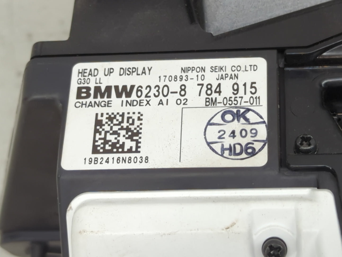 2020-2020 Bmw 540i Information Display Screen - Oemusedautoparts1.com
